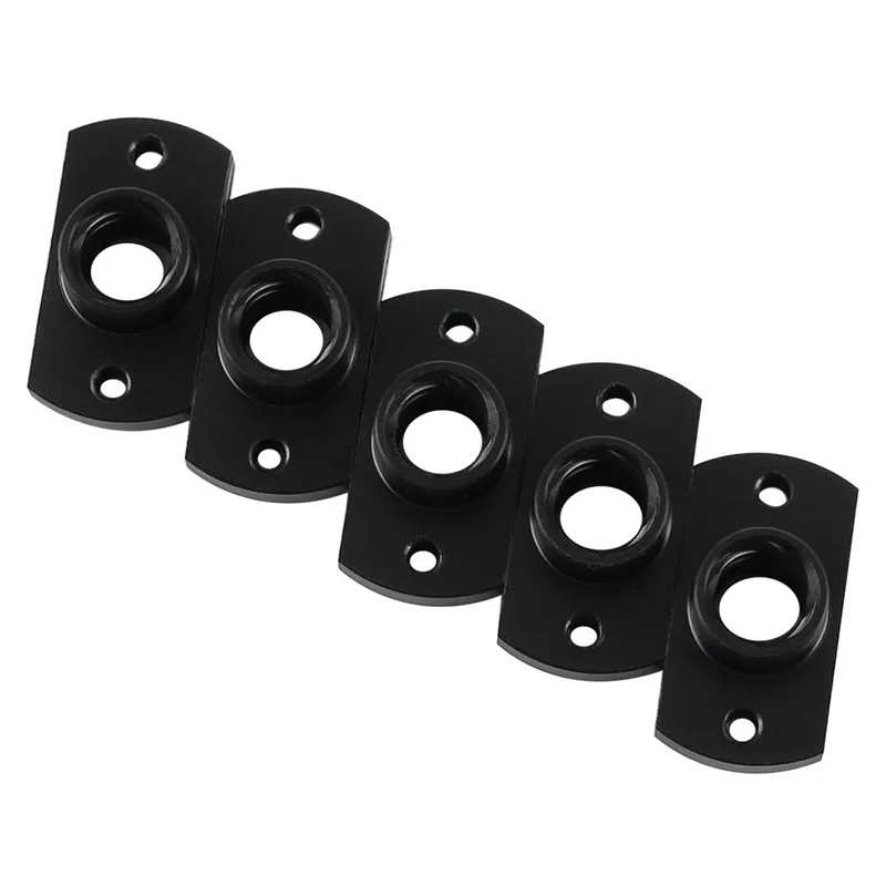 Обновленные детали для 3D-принтера нейлоновая трапециевидная гайка T8 POM шаг 2 мм 8