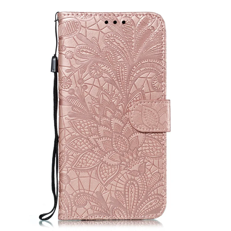 Кожаный флип-чехол s Red mi Note 7 M1901F7G M1901F7H, чехол с кружевным и цветочным принтом для Xiao mi Red mi NOTE 7 PRO M1901F7S, бумажник-книжка