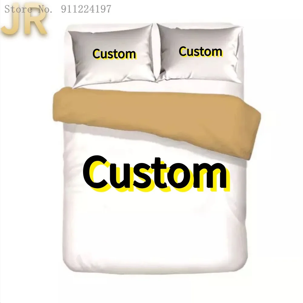 Комплект постельного белья с 3d цифровой печатью на заказ. Представить любая