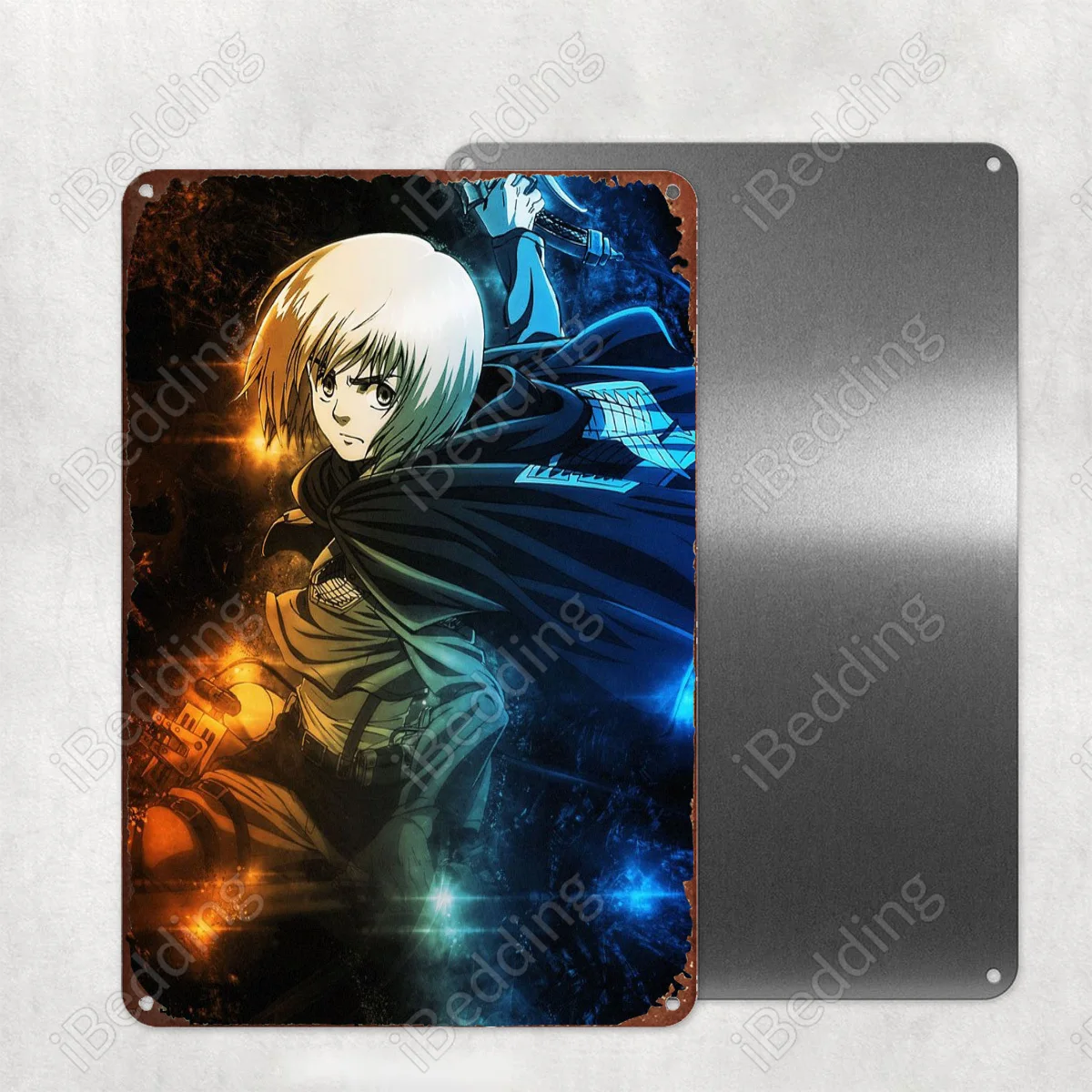 

Armin Arlert металлическая вывеска-плакат украшение для дома и бара, железная живопись, персонализированный паб, клуб, промышленный Декор