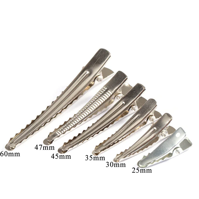 50 шт. зажимы для волос на весну аллигаторные заколки пустая основа аксессуары