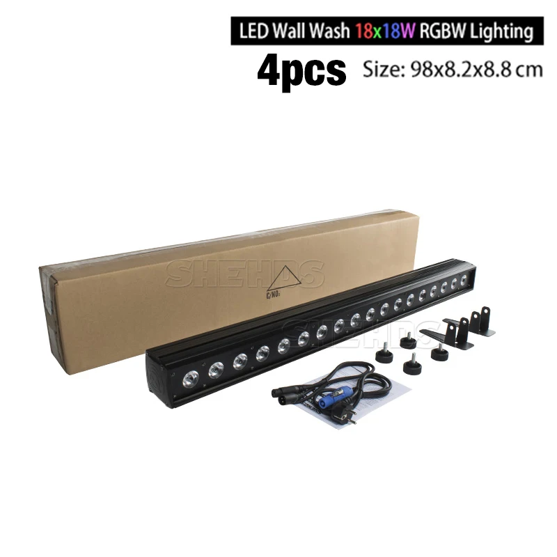 

SHEHDS RGBWA UV Бар LED Освещение 18x18Вт