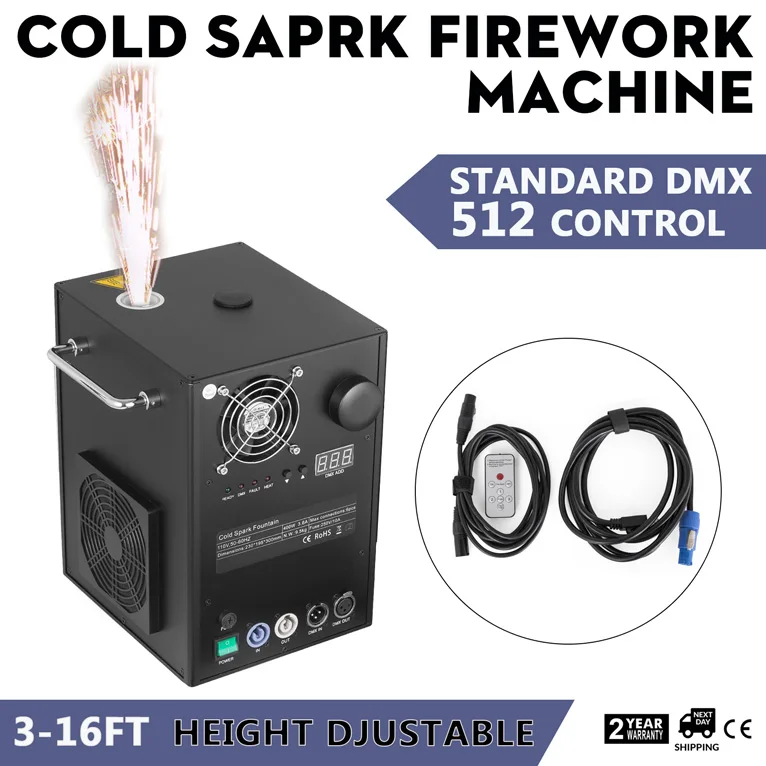 

1pc 300W Cold Spark Stage Effect Light DJ Disco Firework Machine Rohs approved