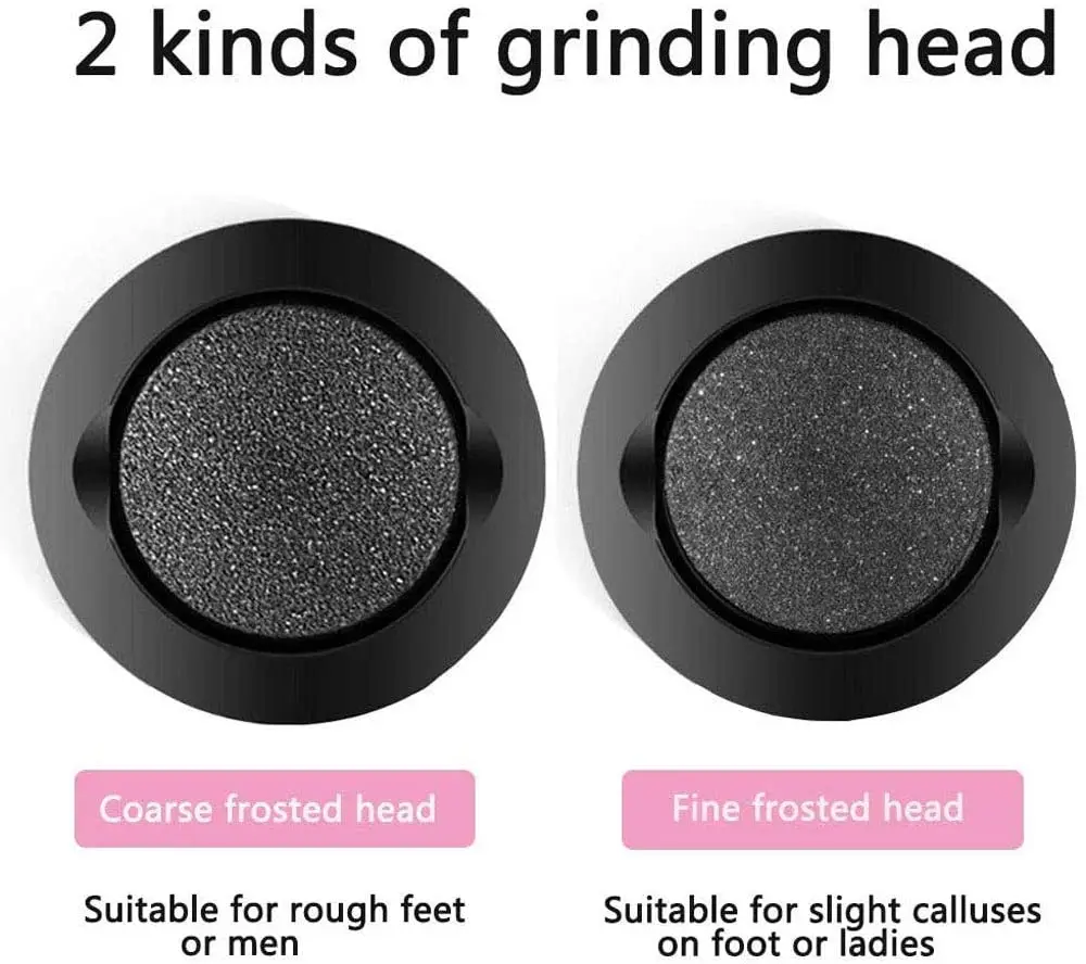 

Electric Pedicure Tool Callus Remover Professional Foot File with Built-in Vacuum for Dead Skin Dry Feet Cracked Heels Women Men