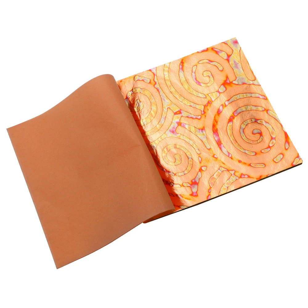 Листы золотистой фольги 14 х14 см 25 шт.|Крафт-бумага| |