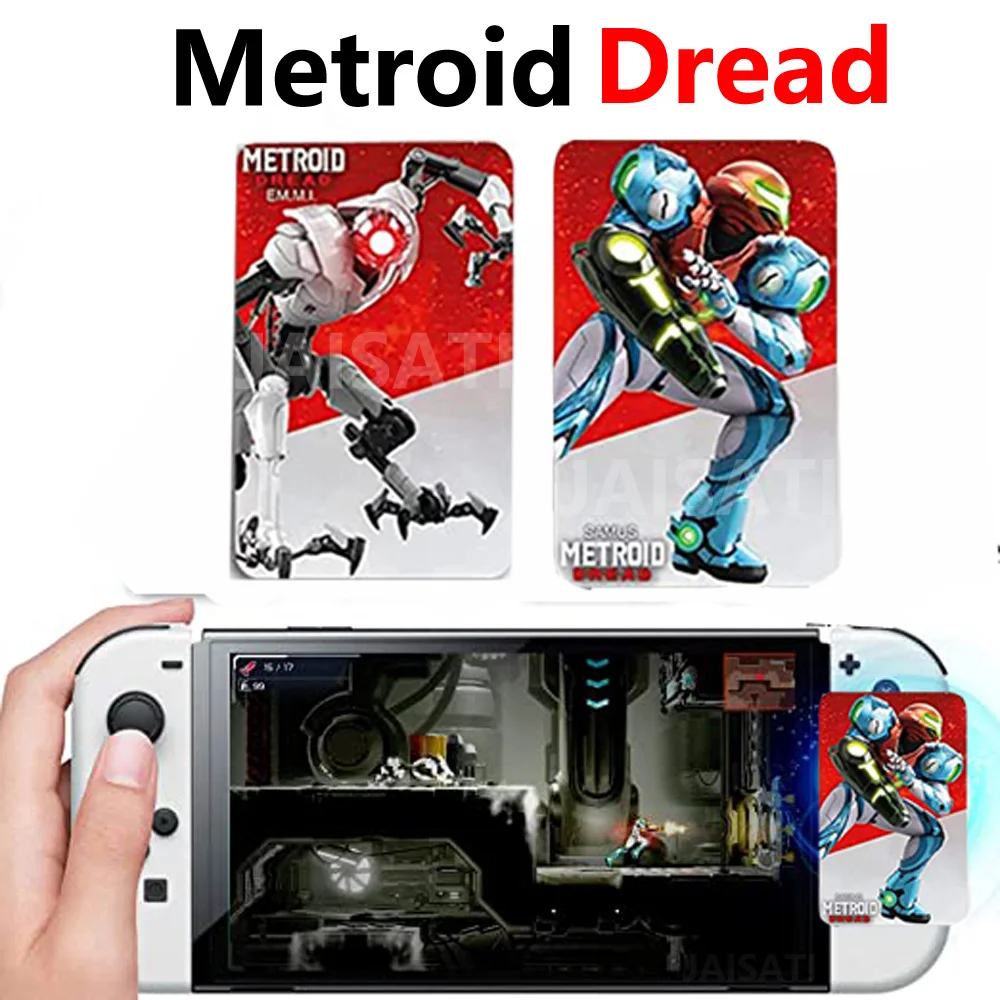 Metroid Dread samus returns amiiboen card METROID 5 Samus Aran E.M.M.I amxxbo NFC for NS Switch | Безопасность и защита