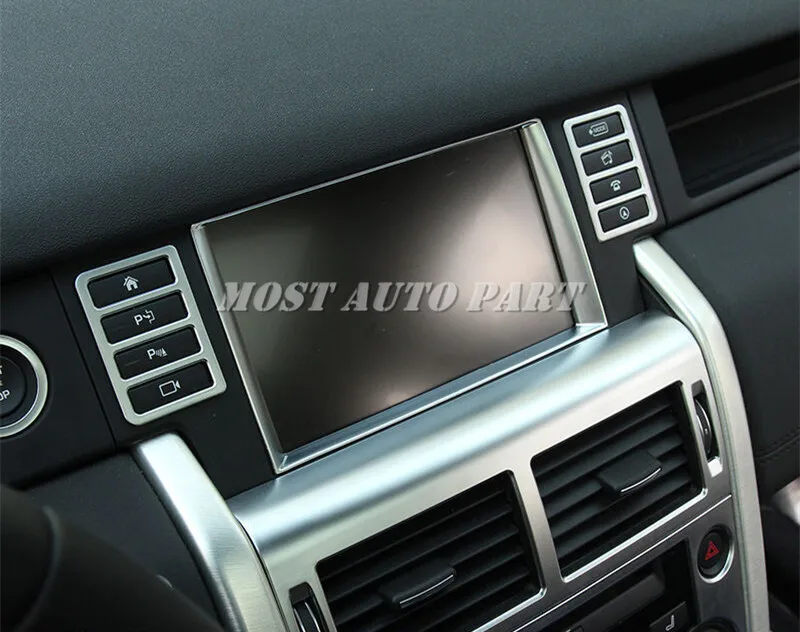 Внутренняя консоль GPS навигатора Накладка для Land Rover Discovery Sport 2015-2019 автомобильное