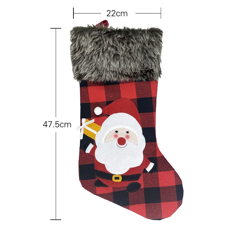 

Christmas Stocking Hanging Gift Bag Christmas Ornaments Christmas Stocking Set Christmas Pendant Gift Bag