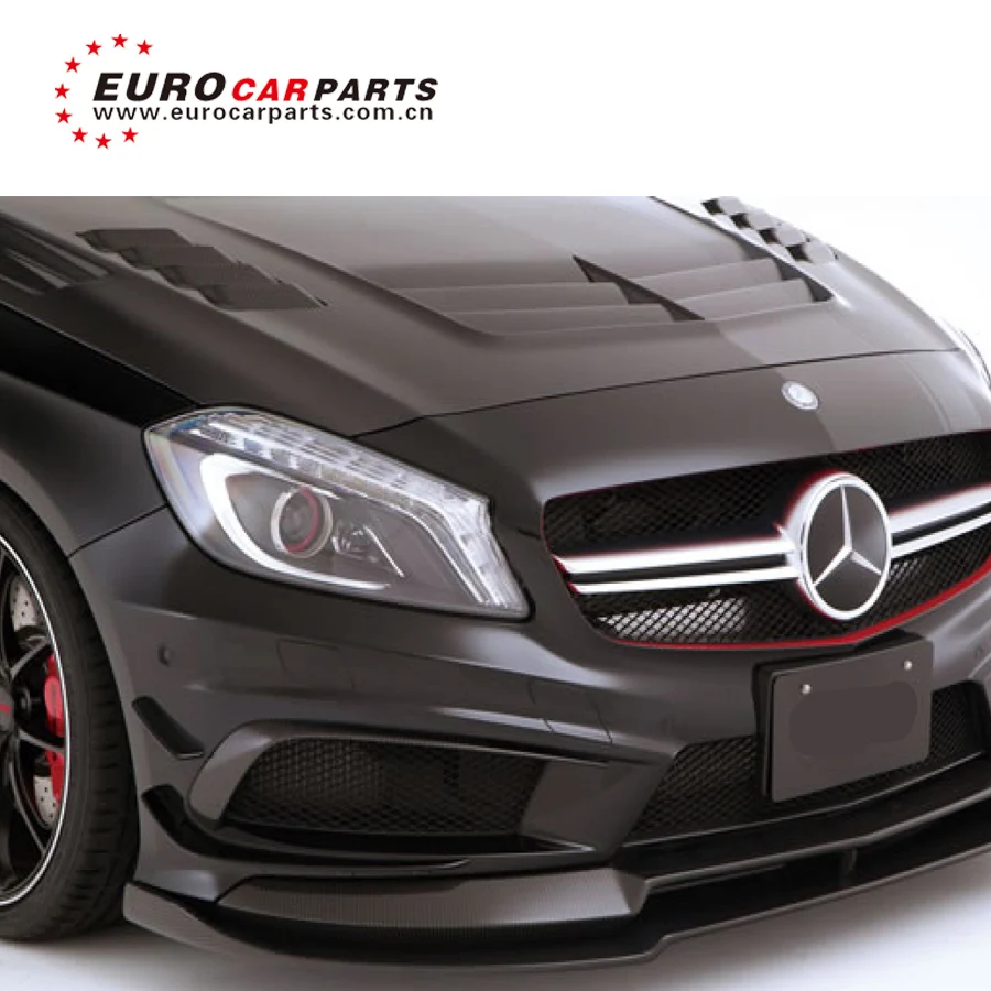 A class w176 carbon finber bonnet for A180 A200 A260 A45 hood scoop Engine cover | Автомобили и мотоциклы
