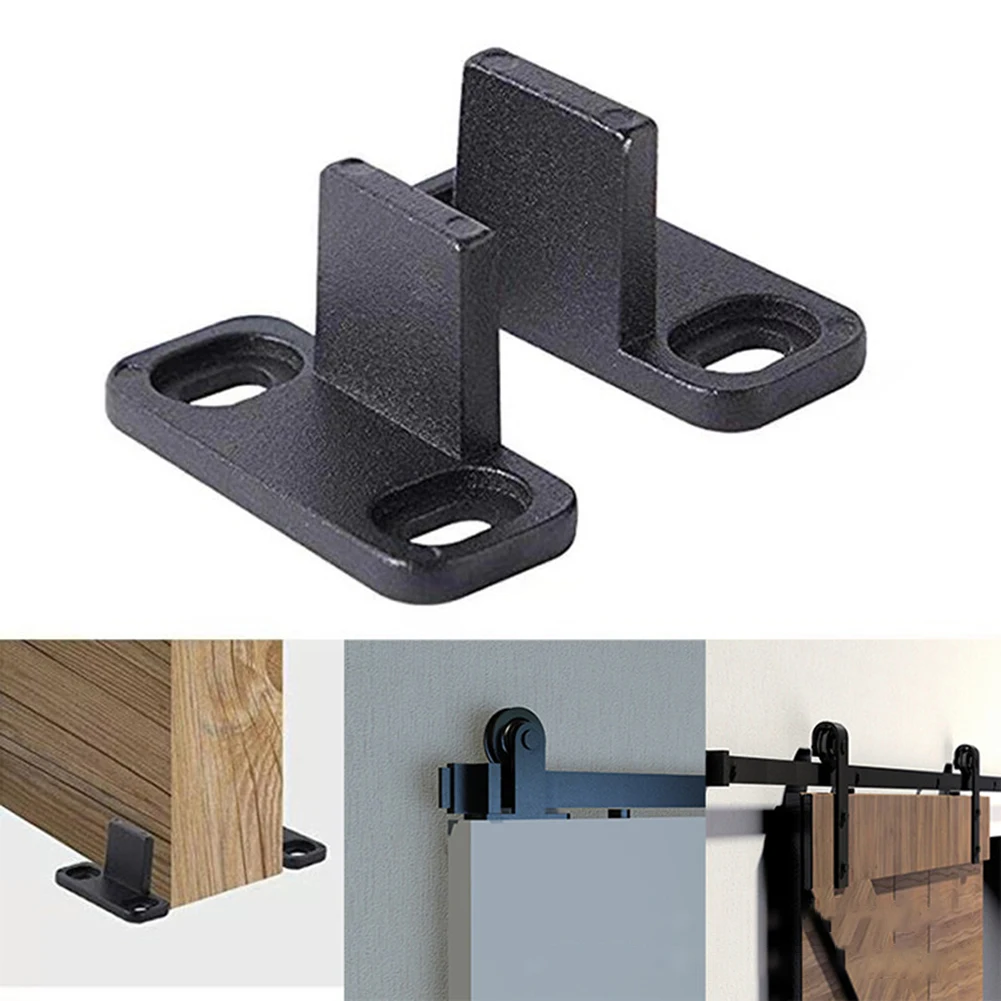 2pcs Sliding Barn Door Floor Guide Adjustable Stay Roller For Bottom Of Sliding Door Furniture Hardware Accessory