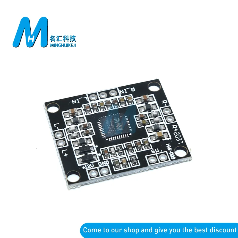 Двухканальный стерео мини-усилитель мощности класса D PAM8610 2x15 Вт плата цифрового