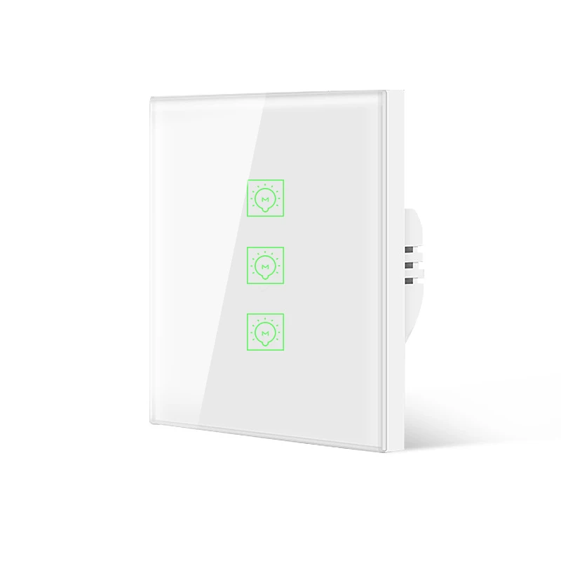 

FROGBRO Wifi 10A Glass Panel Smart Home Wireless Wall Switch Remote Controller Intelligente Smartlife Voice Control Google Home