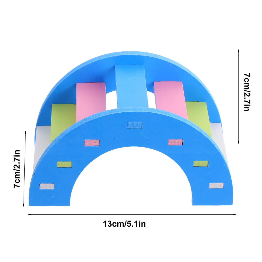 

3pcs Lovely Hamster Play Small Pets Rainbow Bridge Seesaw Swing Climb