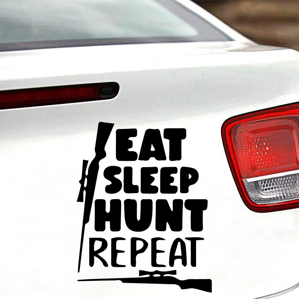 

Cartoon Animals And Hunting Auto Sticker Vinyl Decal For Rearview Mirror Car Head Engine Cover Windows Decoration