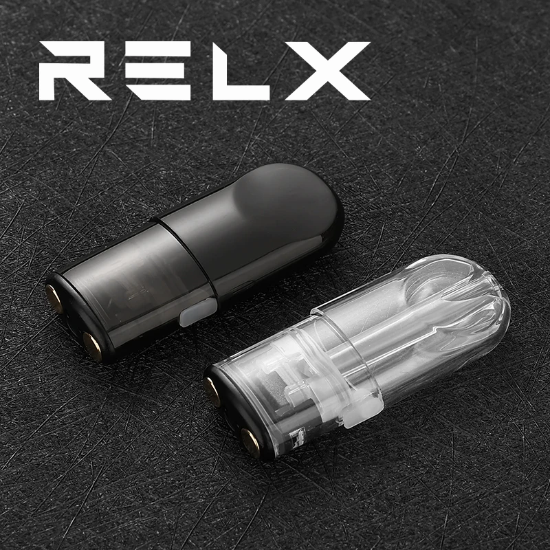 C&aacute;psula vac&iacute;a de 1 ~ 3 piezas para RELX Infinity Essential Phantom, cartucho vac&iacute;o con n&uacute;cleo de cer&aacute;mica, recargable, 2ML de capacidad, sin fugas-0