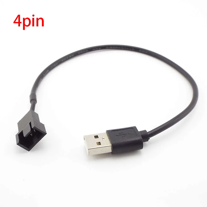 Новинка для ПК 5 в 30 см 3/4 Pin компьютерный Вентилятор кабель питания