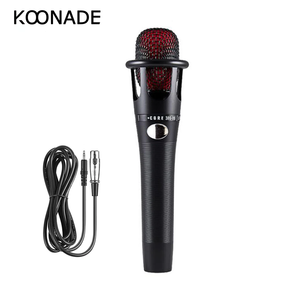 Профессиональный кардиоидный конденсаторный микрофон E300 ручной для конференц