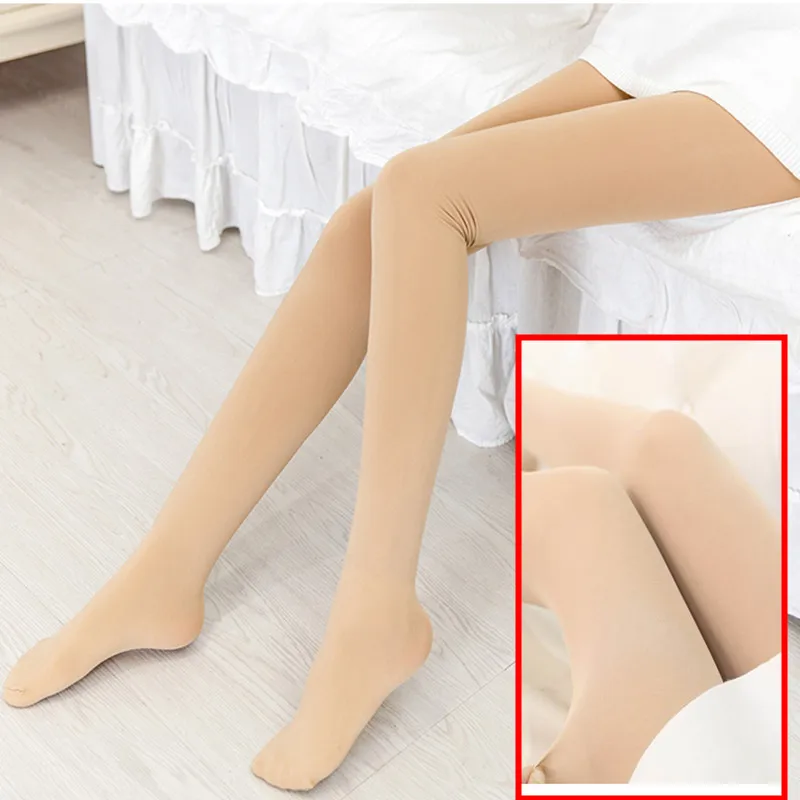 Колготки женские бархатные плотные осенне-зимние | Женская одежда