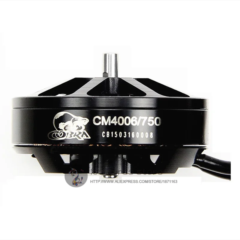100% оригинал COBRA CM 4006 750KV Топ супер бесщеточный мотор для DIY FPV мультиротор