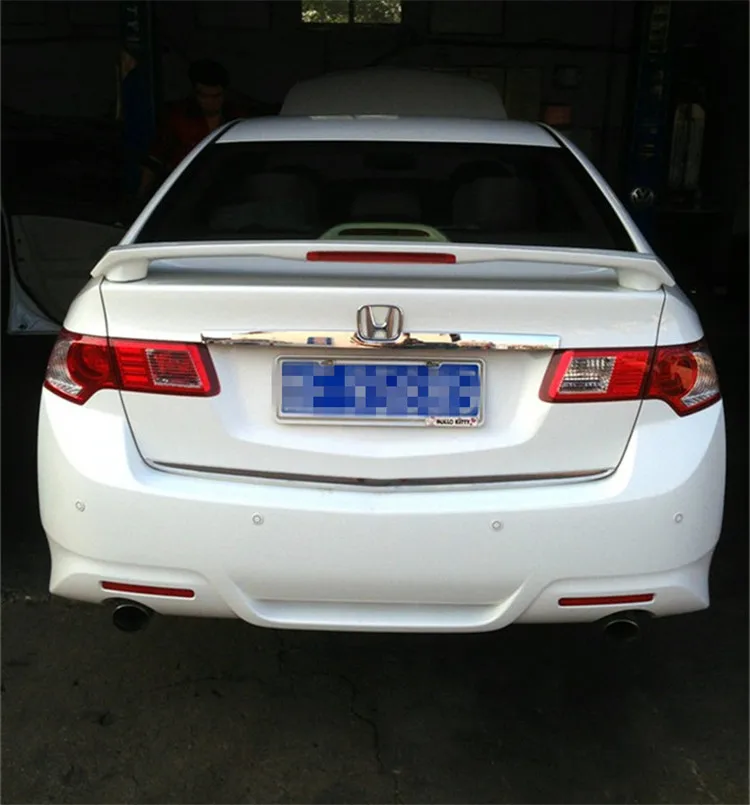 For Spirior acura TSX Spoiler 2008-2014 Honda Accord Acura ABS plastic Material Car Rear Wing Color | Автомобили и мотоциклы