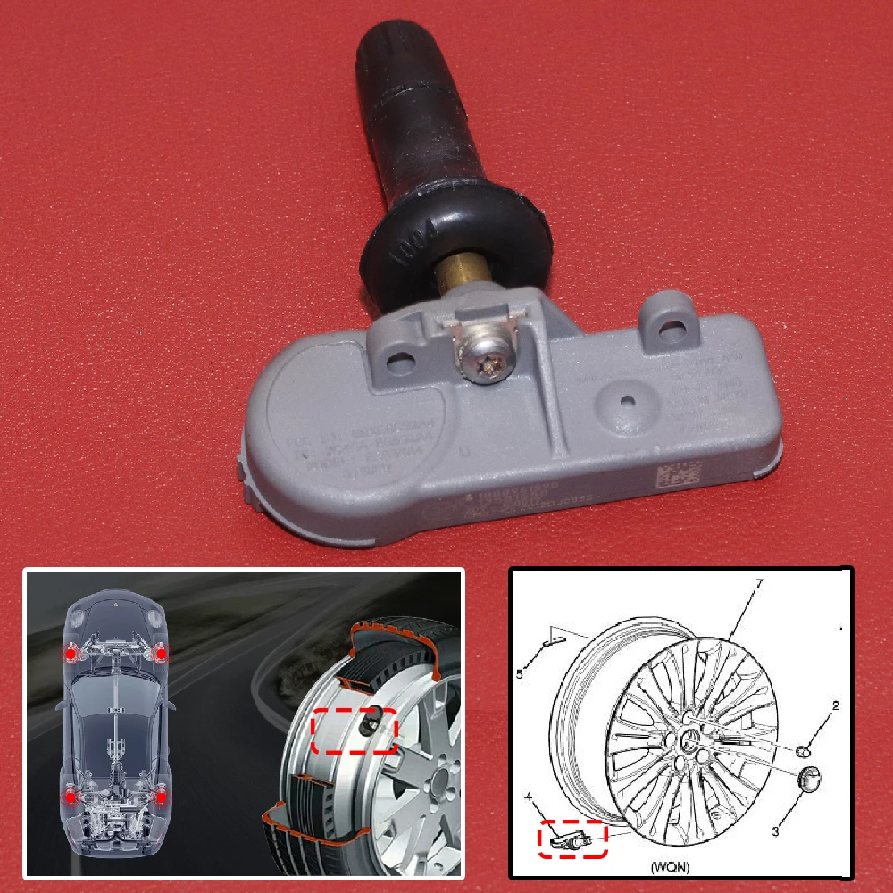 

Датчик контроля давления в шинах JEAZEA 13586335 TPMS для Buick анклава Chevrolet avalcadillac SRX Pontiac Hummer 13581558