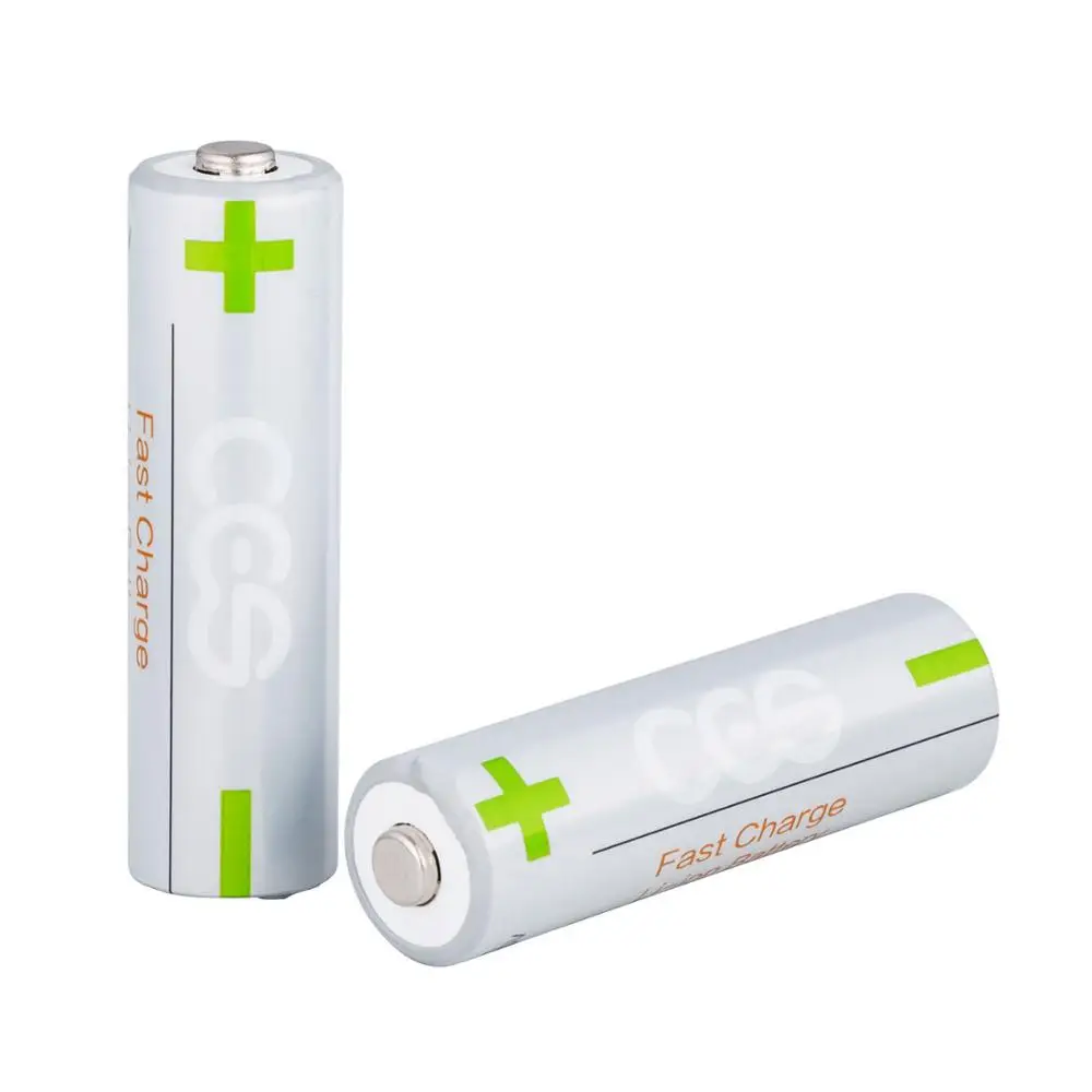 

AA 1.5V battery constant voltage 2775mWh rechargeable lithium battery