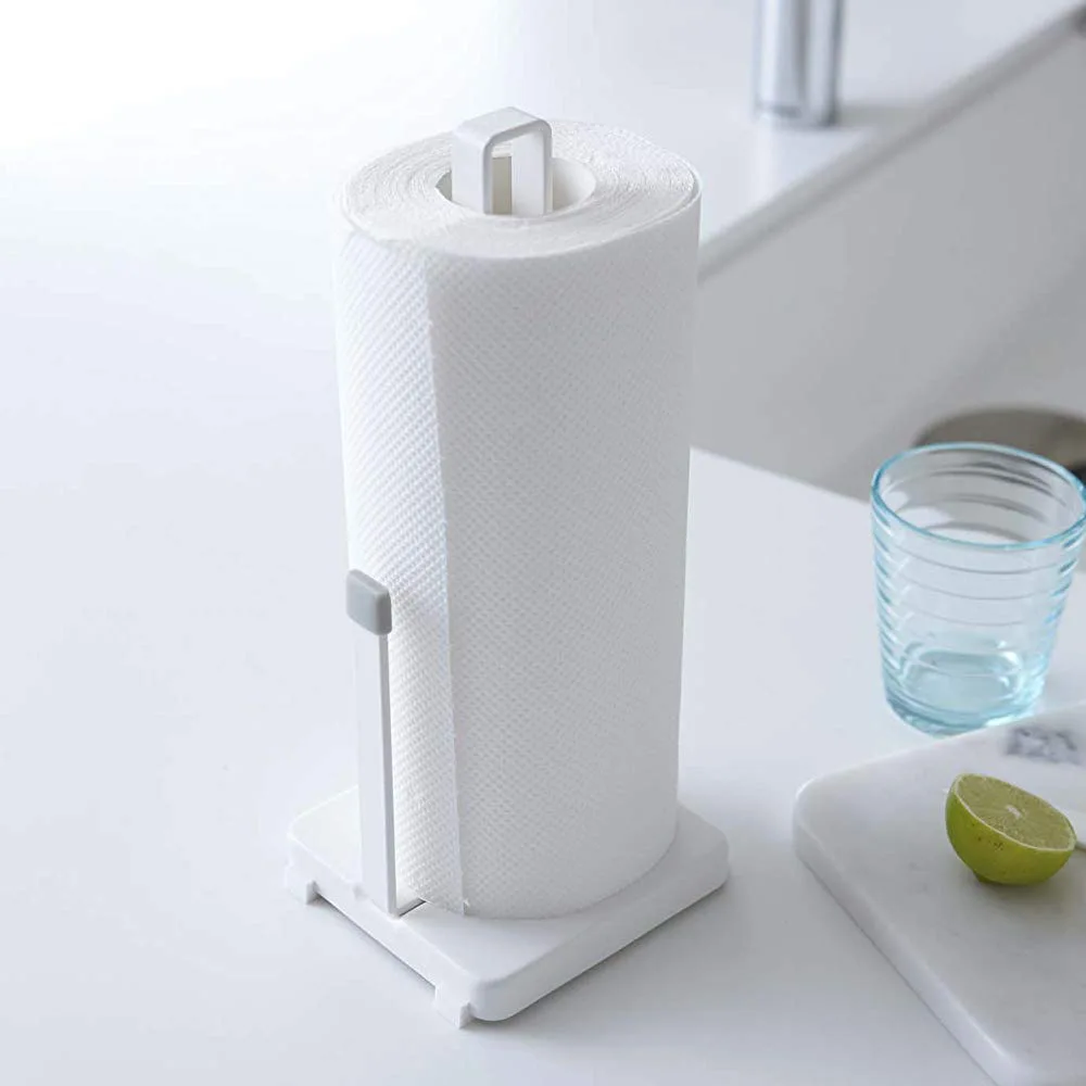 Вертикальный держатель бумаги для кухни железная стойка металлический