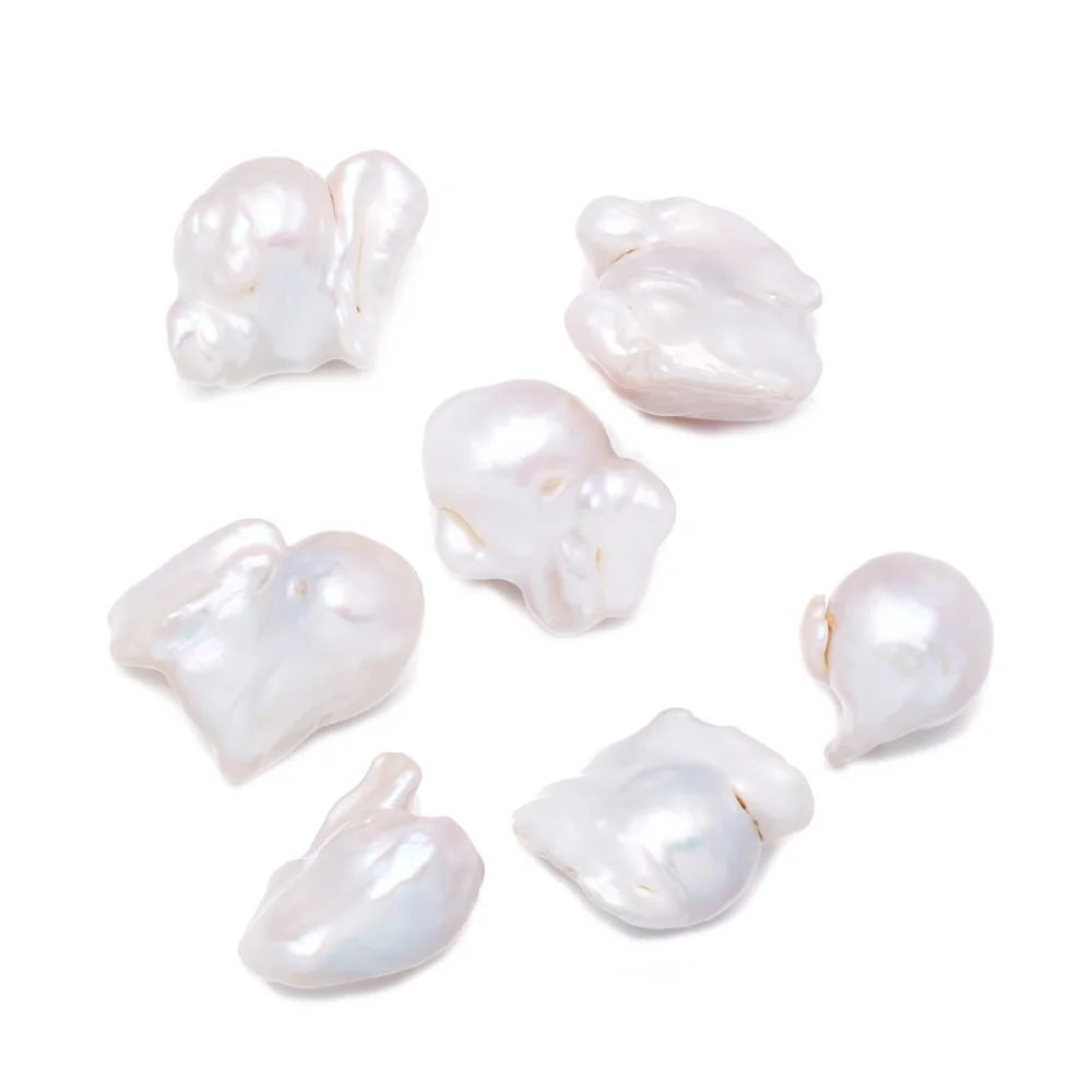 Natural Freshwater Pearl Irregular Pendant Charms For Jewelry Making DIY Necklace Accessories Free Loose Beads | Украшения и
