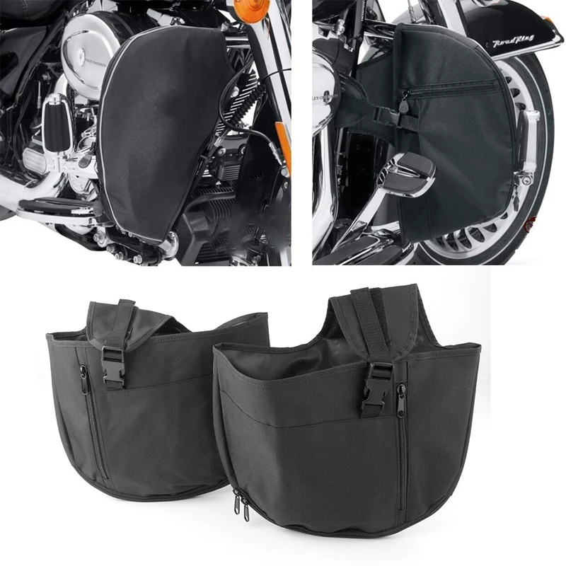 

for Dyna Waterproof Soft Lowers Chaps Leg Warmer Super Glide FXD FXDC Low Rider FXDL Street Bob FXDB 2006-2017