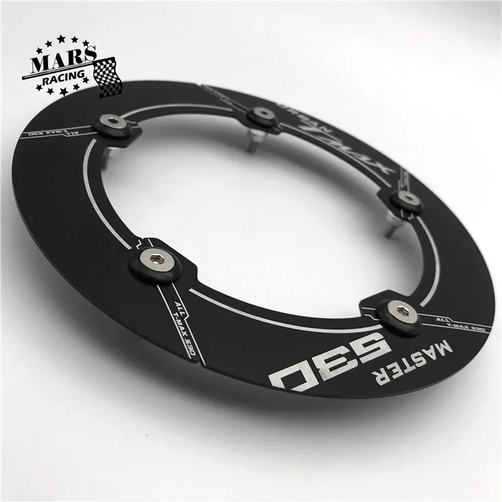 Motorcycle Decorative Cover Transmission Belt Pulley Adornment Wheel For Yamaha T-MAX 530 2017 TMAX530 SX TMAX DX | Автомобили и