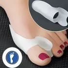 2 шт., силиконовый разделитель для большого пальца ноги, при вальгусной деформации