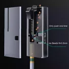 Портативный капсульный фильтр для сигарет, коробка 100 шт., смешанные бусины, фруктовый вкус, сигарета, чехол, держатель для курения, аксессуары