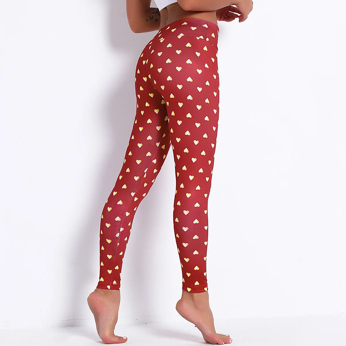 

New Breathable and Quick-Drying Digital Printing Yoga Pants Fitness Exercise Leggings