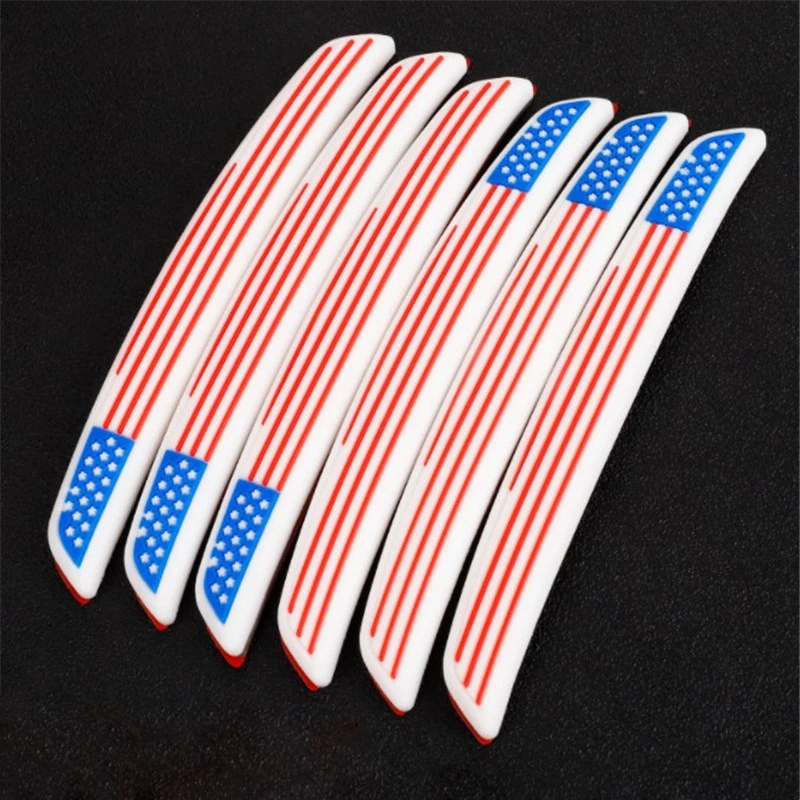 6 шт. защита для автомобильной двери углов от царапин двери|Тюнинговые молдинги| |