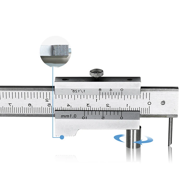 0-200mm Marking Vernier Caliper Scriber Gauging Ruler Measuring Instrument Tool | Инструменты