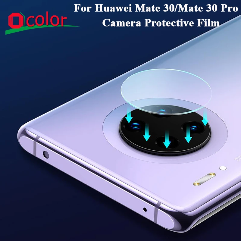 Защита объектива камеры для Huawei Mate 30 Закаленное стекло Защитная пленка Pro