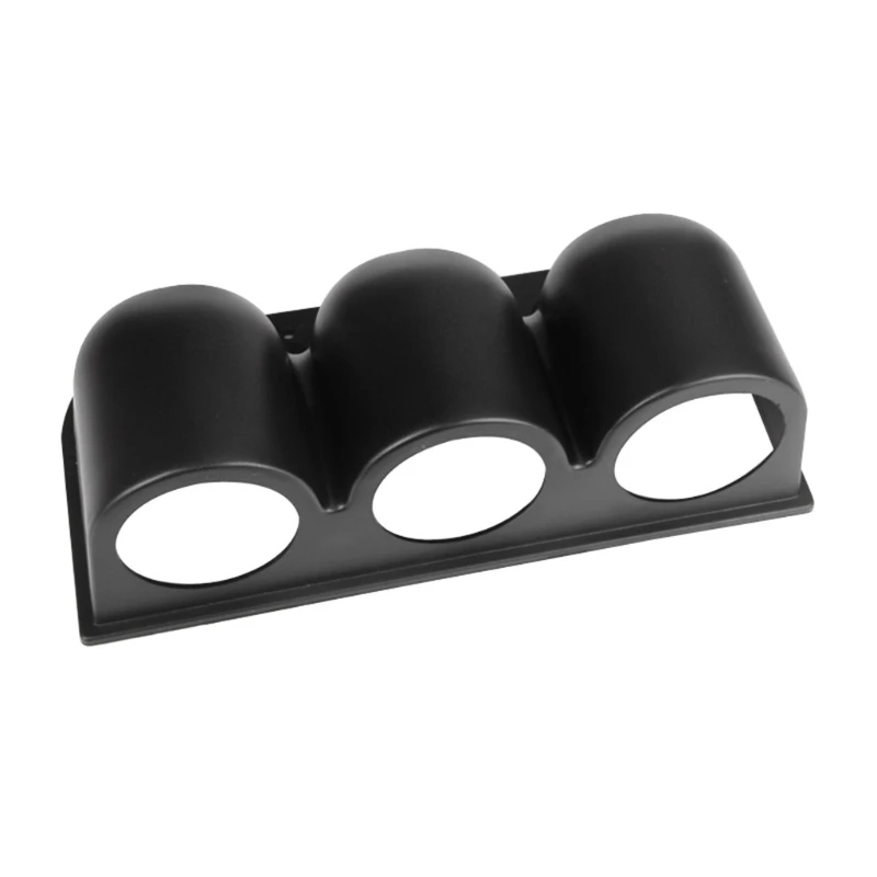 

Auto 52MM Car Gauge Universal Three Hole Meters Holder Instrument Frame for Left Right Drive Car