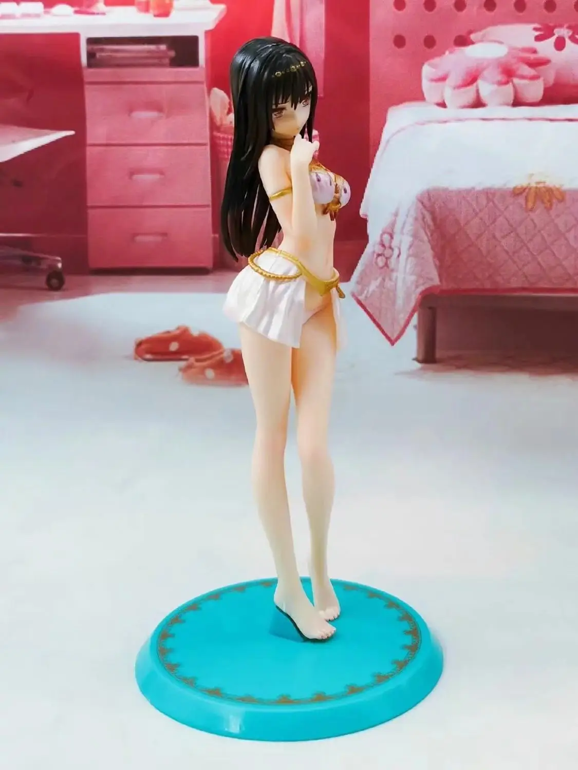 Аниме Love Ru Darkness Kotegawa Yui сексуальное бикини Ver. ПВХ фигурка Коллекционная модель