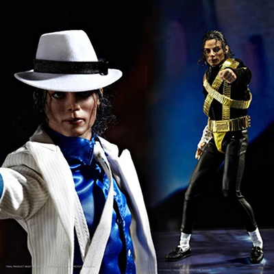 KOF003B 1:6 масштаб Райский танцор Майкл полный набор фигурка кукла модель игрушка для коллекции 12 дюймов фигурка игрушки - Цвет: Белый