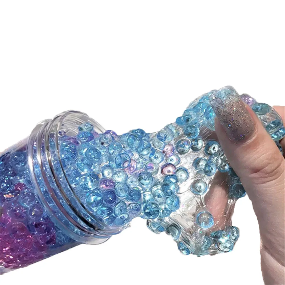 С множеством кристаллов slime грязи игрушки сделай сам блестящие поставки слаймов