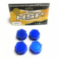 hsp racing rc car spare parts accessories upgrades 050031 aluminum nuts for 15 scale off road rc cars
