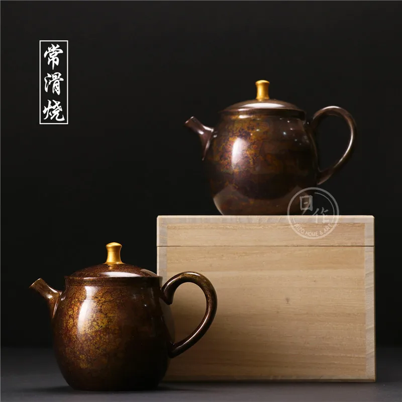 

Japan imports often slippery burn cause teapot zhao dragon manual jinding temmoku lasts a pot of glazed pottery