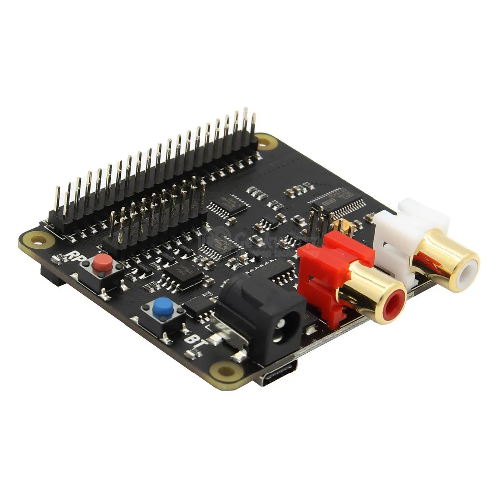 Для Raspberry Pi 4B/3B +/3B X930 Bluetooth 5 0 HiFi DAC HAT поддерживает безопасную перезагрузку
