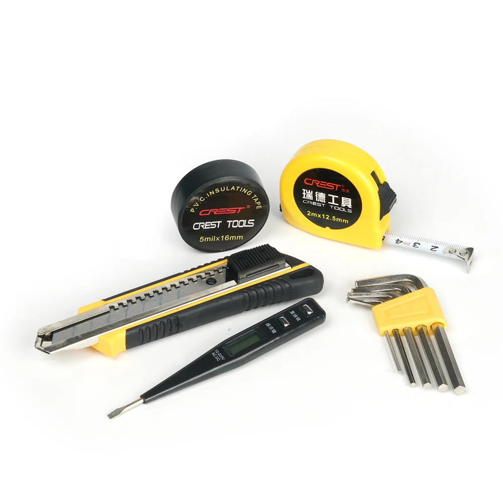 16 шт. Ремонт бытовой набор ручных инструментов Отвертка Ножи кусачки с Пластик