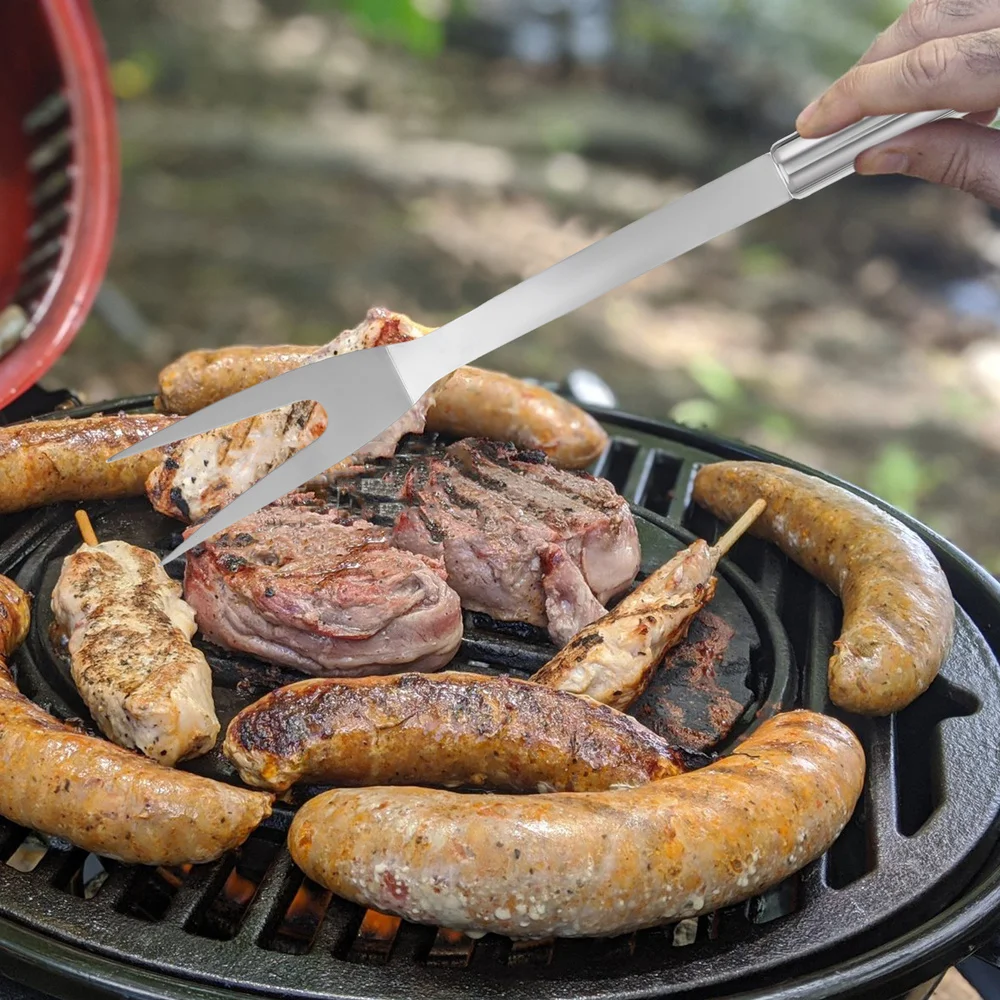 

1 Set BBQ Tools Outdoor Stainless Steel Barbecue Utensils Kit (Assorted Color)