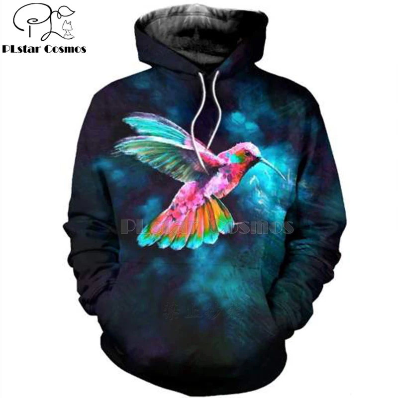 

Новинка, модная повседневная толстовка Plstar Cosmos в стиле Харадзюку С 3D принтом животных, толстовка, куртка для мужчин и женщин, в стиле ара, поп...