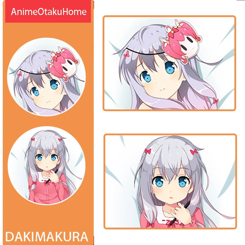 Аниме Eromanga-Sensei Izumi Sagiri Eromanga Sensei наволочка для подушки обнимающая подушка тела