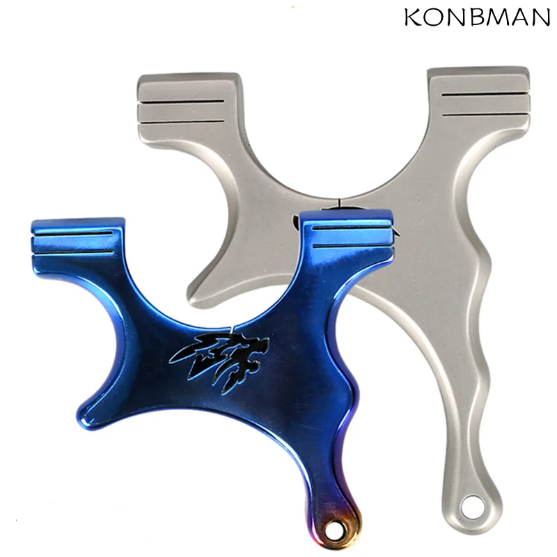 

Высокое качество карманная Рогатка стрельба Охота Tc21 Рогатка из титанового сплава плоская резиновая лента ручная работа мини Рогатка