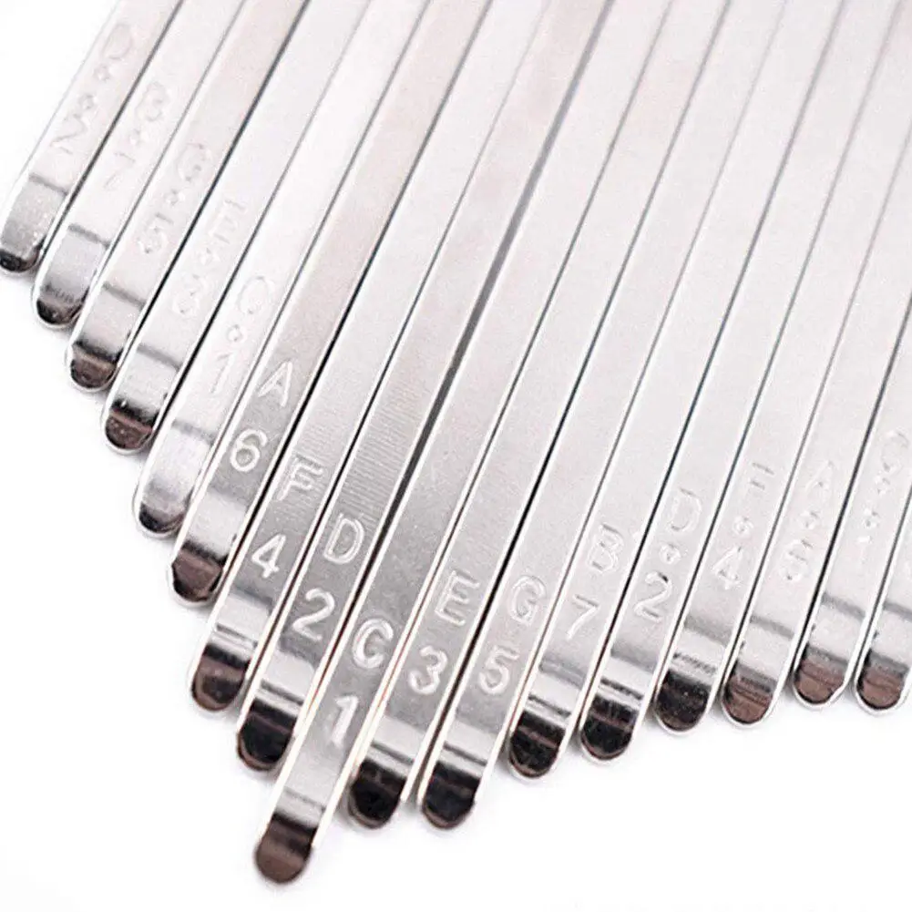 

17-key Kalimba Thumb Piano Key Set Tuning Hammer + Key + Screw + Metal Bar + Kalimba Bridges + Metal Strip