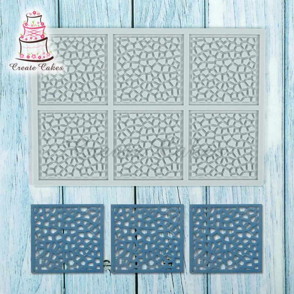 

Силиконовый коврик для украшения торта, с кружевом